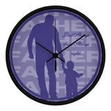 Always There Wall Clock – Gift for Dad - Black Black - Wall Clocks