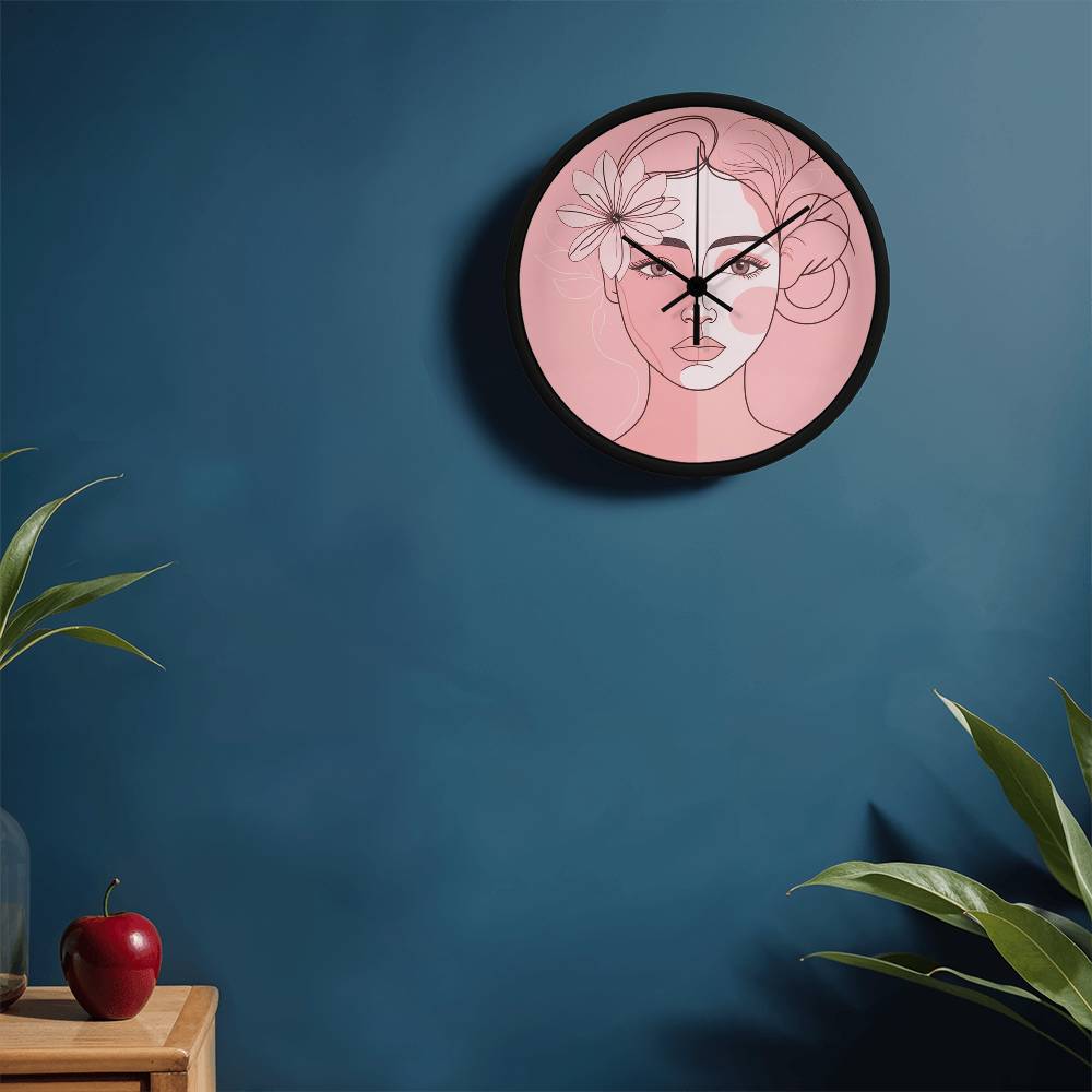 Calm & Collected - Modern Wall Clock Art - - Wall Clocks