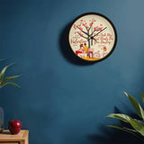 Tick-Tock of Love - Valentine’s Day Wooden Clock - - Wall Clocks