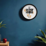 FATHER Wall Clock – Footsteps of Love - - Wall Clocks