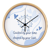 #1 Dad Wall Clock – Timeless Fatherly Love - Natural Black - Wall Clocks
