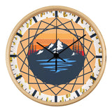 Scenic Mountain Clock – Memorable Wall Décor Gift for Friends - - Wall Clocks