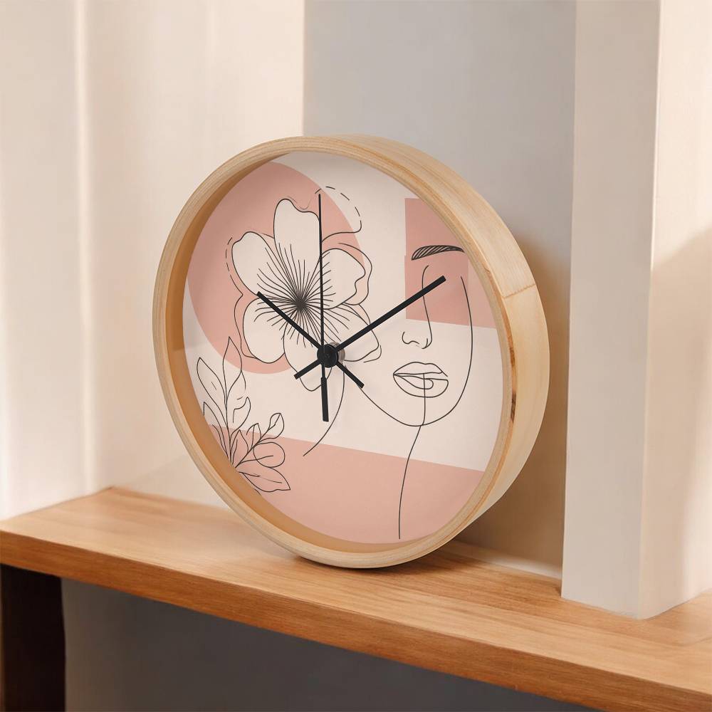 Whispers of Nature - Sophisticated Wall Clock - - Wall Clocks