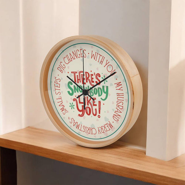Snowbody Like You Clock for Husband - - Wall Clocks