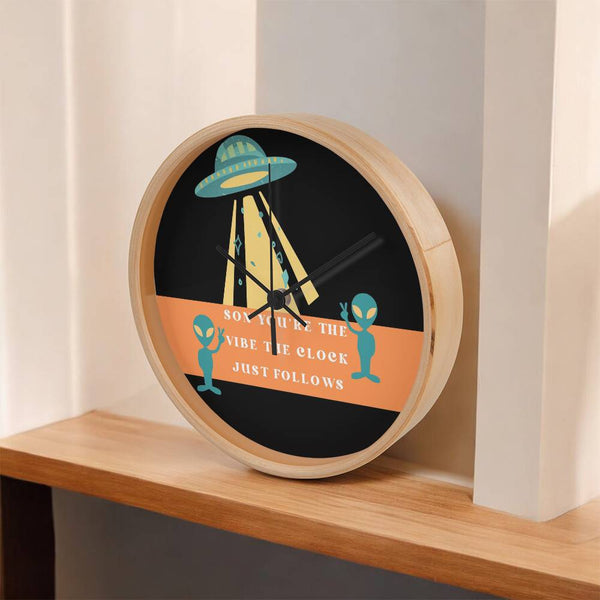 Fun Alien Wall Clock Gift for Son - - Wall Clocks