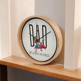 Superdad Wall Clock – A Gift Full of Wisdom - - Wall Clocks