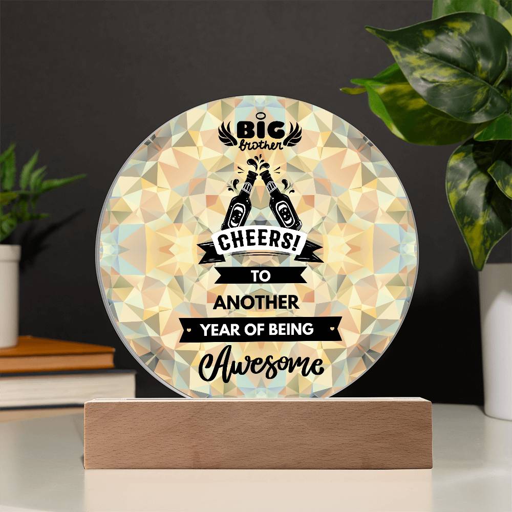 Big Brother’s Cheers of the Year - Celebratory Acrylic Plaque - - Acrylic Prints