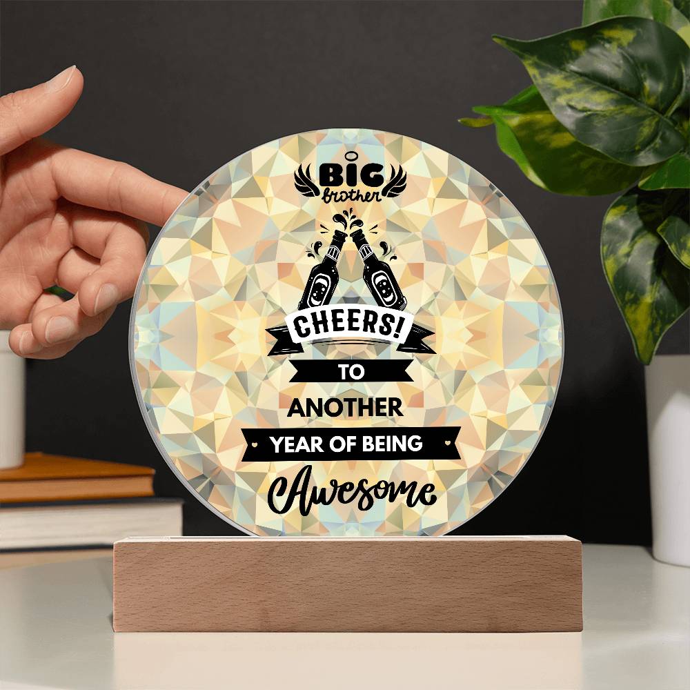 Big Brother’s Cheers of the Year - Celebratory Acrylic Plaque - - Acrylic Prints