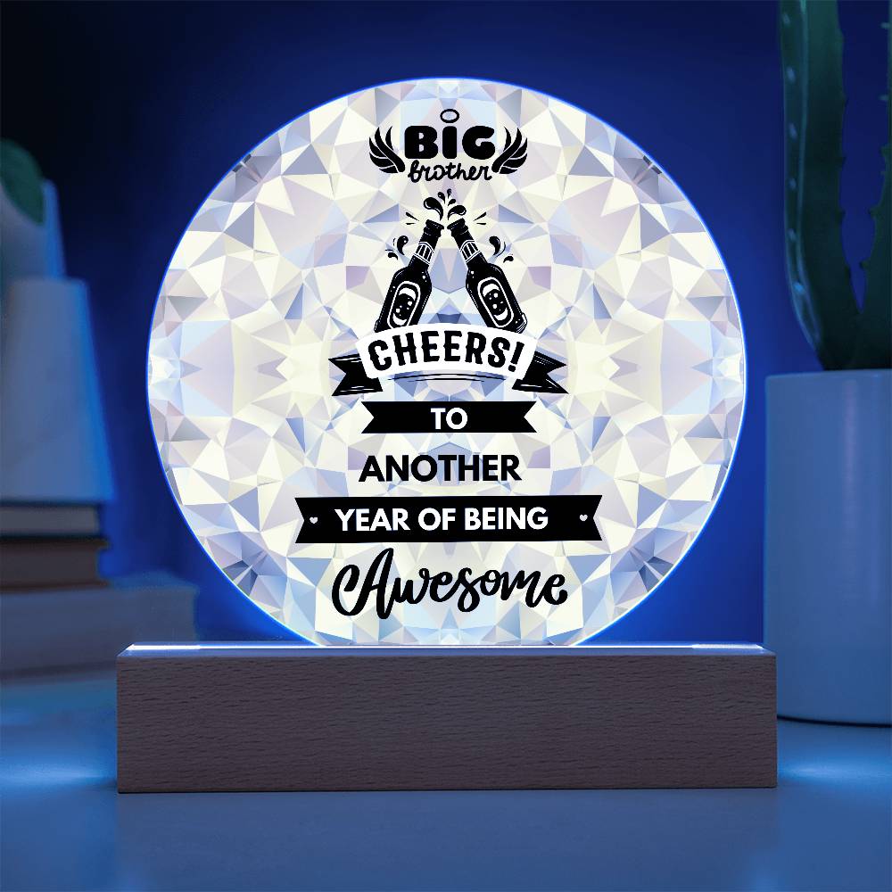 Big Brother’s Cheers of the Year - Celebratory Acrylic Plaque - - Acrylic Prints