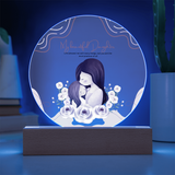 My Beautiful Daughter – Printed Circle Acrylic Plaque Gift - - Acrylic Prints