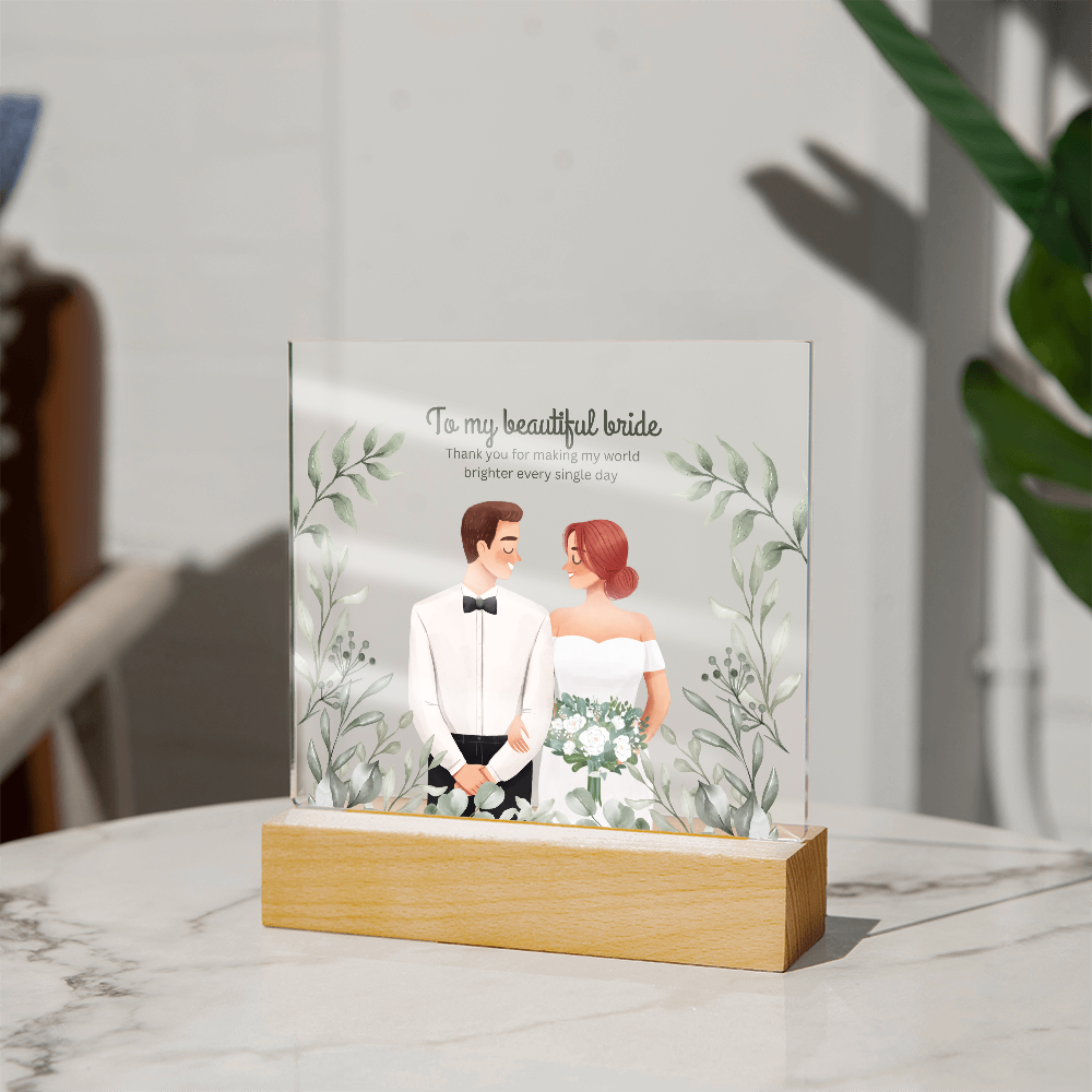 You & Me Forever Acrylic Plaque – Romantic Keepsake - - Acrylic Prints