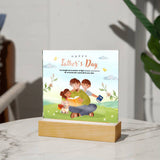 A Father’s Wisdom – Acrylic Gift Plaque - - Acrylic Prints