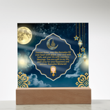 Peace & Blessings - Ramadan Sisterhood Plaque - - Acrylic Prints