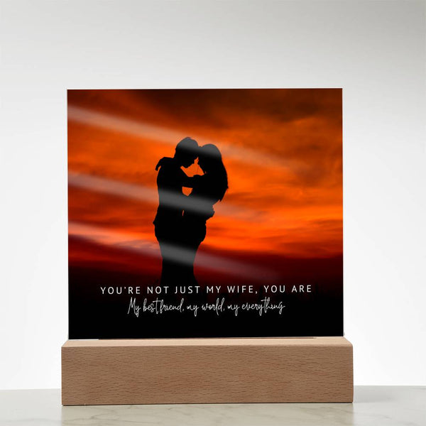 Romantic Anniversary Gift – You’re My Everything Plaque - - Acrylic Prints