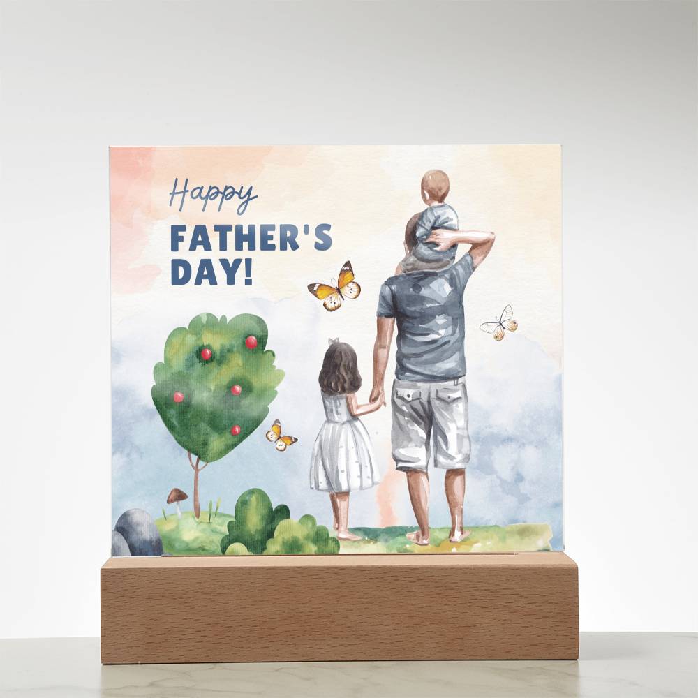 Memory Light Plaque – Father’s Day Edition - - Acrylic Prints