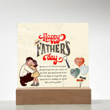Dad, My Forever Hero – Acrylic Plaque Gift - - Acrylic Prints