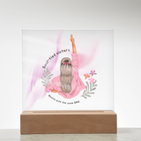 Soul-Tied Sisters Acrylic Plaque – DNA Bond Keepsake Gift - - Acrylic Prints