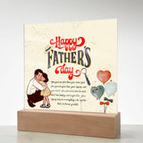 Dad, My Forever Hero – Acrylic Plaque Gift - - Acrylic Prints