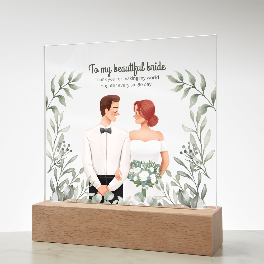 You & Me Forever Acrylic Plaque – Romantic Keepsake - - Acrylic Prints