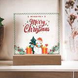 Christmas Tree Acrylic Plaque – A Timeless Holiday Gift - - Acrylic Prints