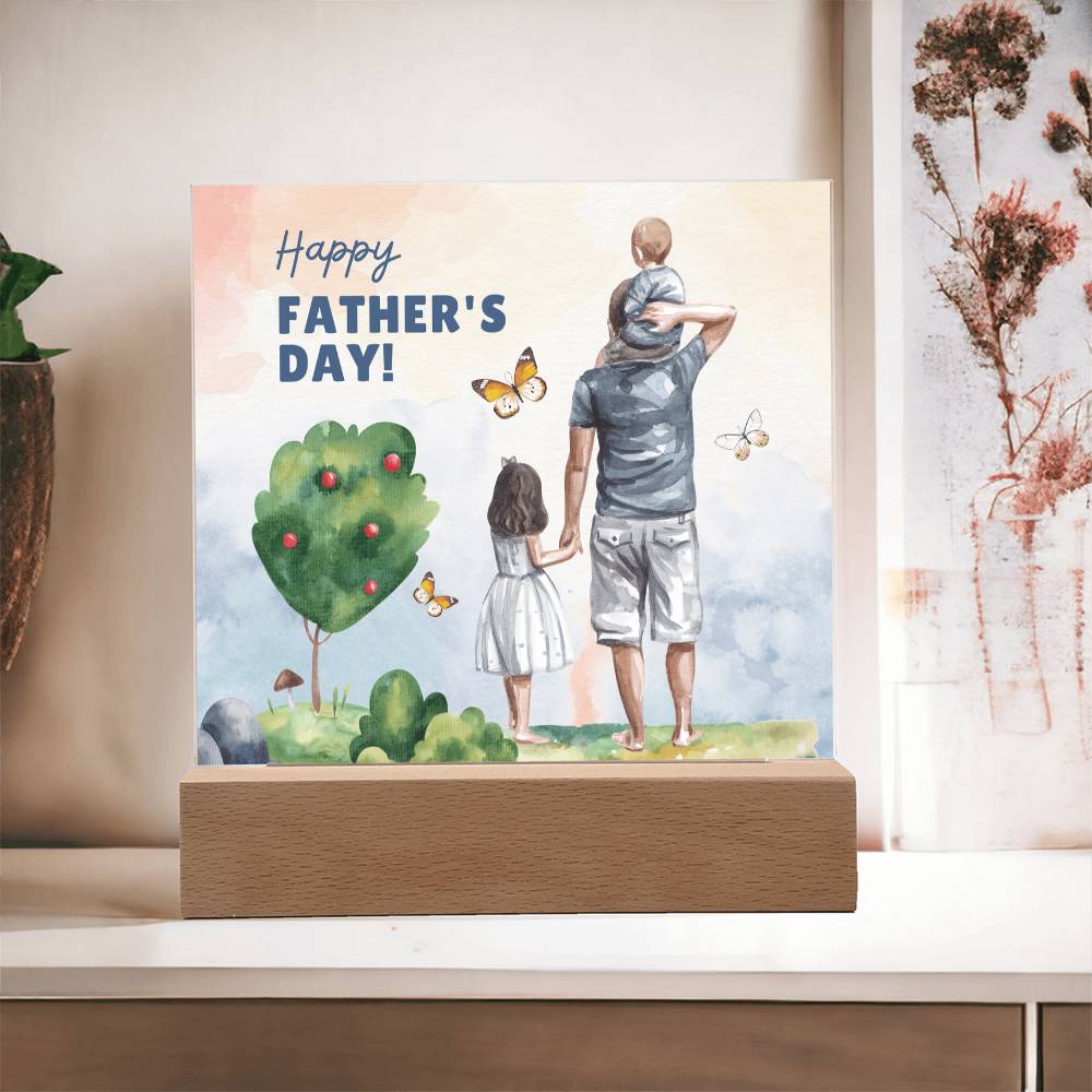 Memory Light Plaque – Father’s Day Edition - - Acrylic Prints