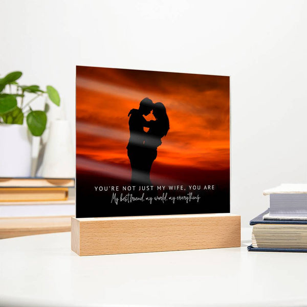 Romantic Anniversary Gift – You’re My Everything Plaque - - Acrylic Prints