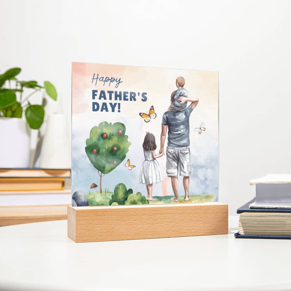 Memory Light Plaque – Father’s Day Edition - - Acrylic Prints