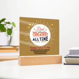 Greatest Dad Ever – Memory Plaque - - Acrylic Prints