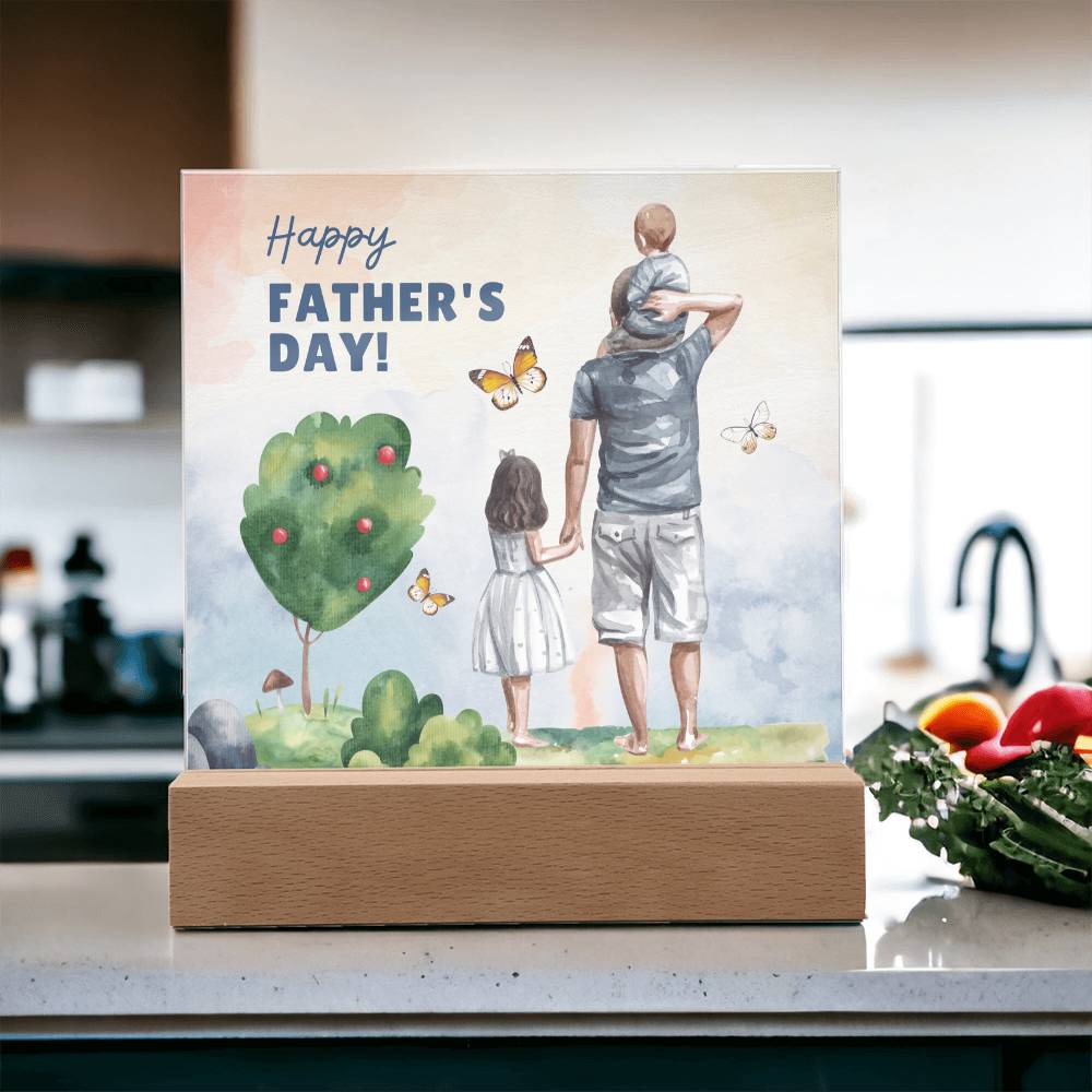 Memory Light Plaque – Father’s Day Edition - - Acrylic Prints