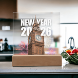 Iconic Big Ben 2026 Plaque – Festive LED Gift - - Acrylic Prints