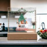 Christmas Tree Magic Acrylic Plaque – Gift Festive Joy - - Acrylic Prints