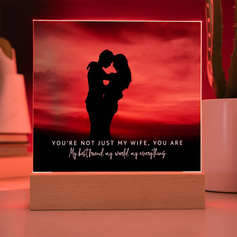 Romantic Anniversary Gift – You’re My Everything Plaque - - Acrylic Prints