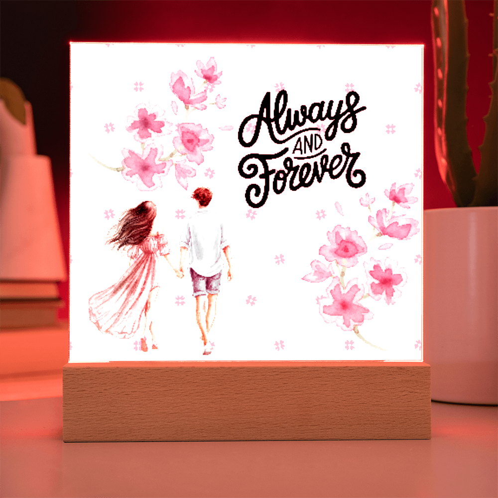 Eternal Love Acrylic Plaque – Perfect Gift for Wife or Girlfriend - - Acrylic Prints