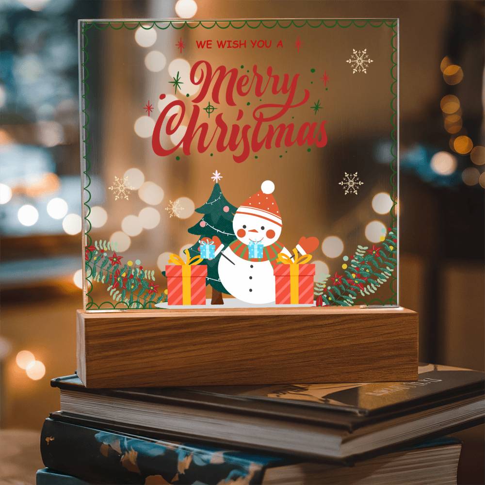 Christmas Tree Acrylic Plaque – A Timeless Holiday Gift - - Acrylic Prints