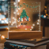 Christmas Tree Magic Acrylic Plaque – Gift Festive Joy - - Acrylic Prints