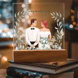 To My Beautiful Bride – Wedding Acrylic Plaque - - Acrylic Prints