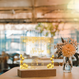 Golden Happy New Year Acrylic Plaque – Festive Gift 2026 - - Acrylic Prints