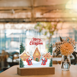 Gingerbread Village Acrylic Plaque – A Sweet Christmas Gift - - Acrylic Prints