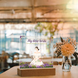 My Dear Bride Acrylic Plaque – Elegant Wedding Gift - - Acrylic Prints