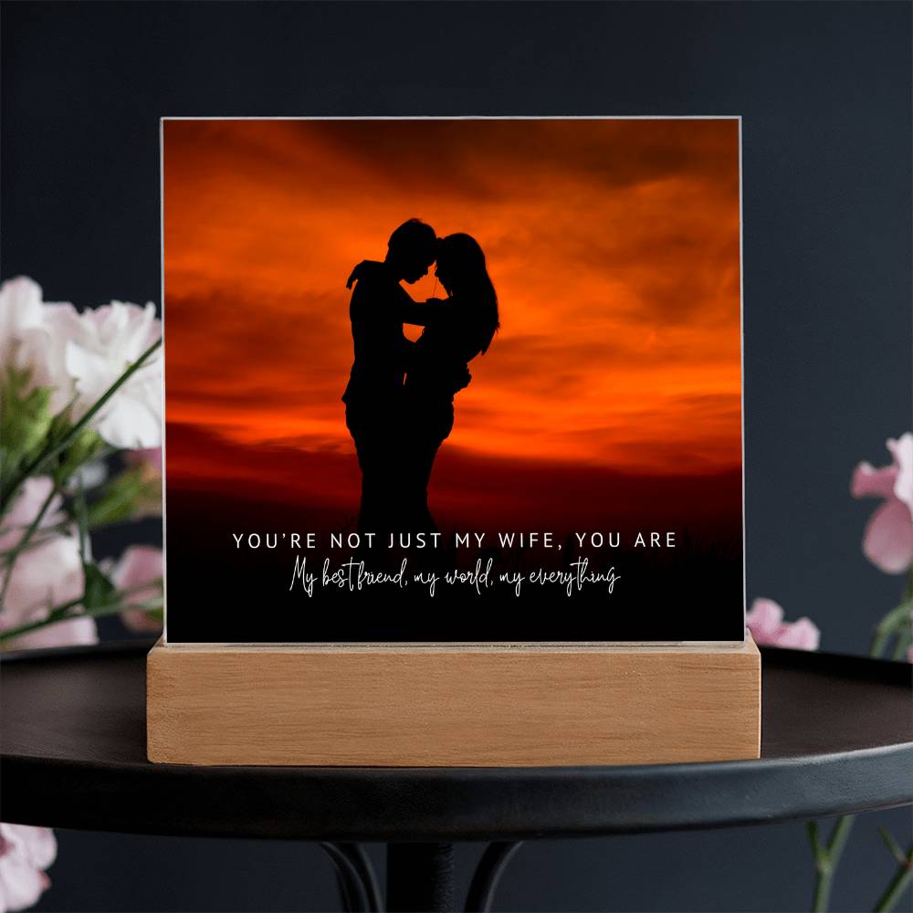 Romantic Anniversary Gift – You’re My Everything Plaque - - Acrylic Prints