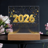 Elegant New Year Plaque 2026 – Gift of Memories - - Acrylic Prints