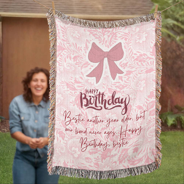 Birthday Keepsake Blanket – Bond That Never Ages - - Blankets