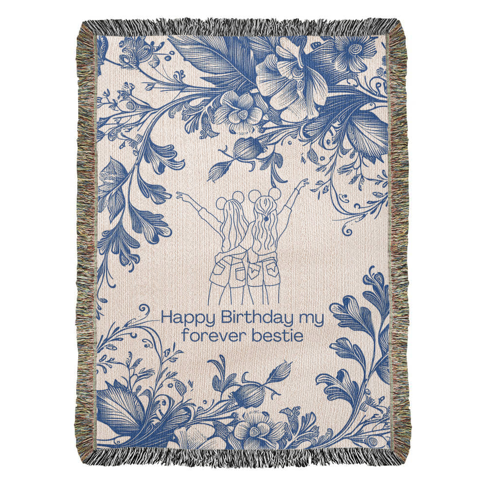 Birthday Woven Blanket – BFF Forever Edition - - Blanket