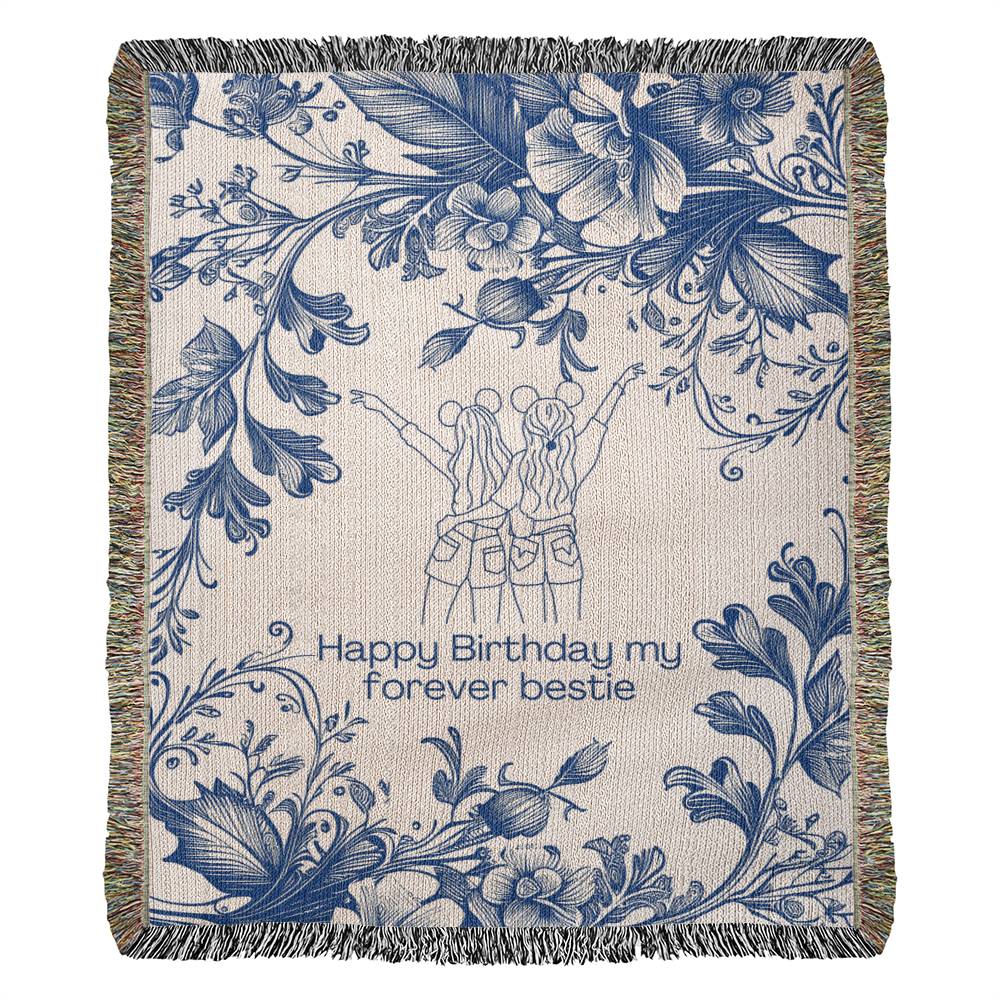 Birthday Woven Blanket – BFF Forever Edition - - Blanket