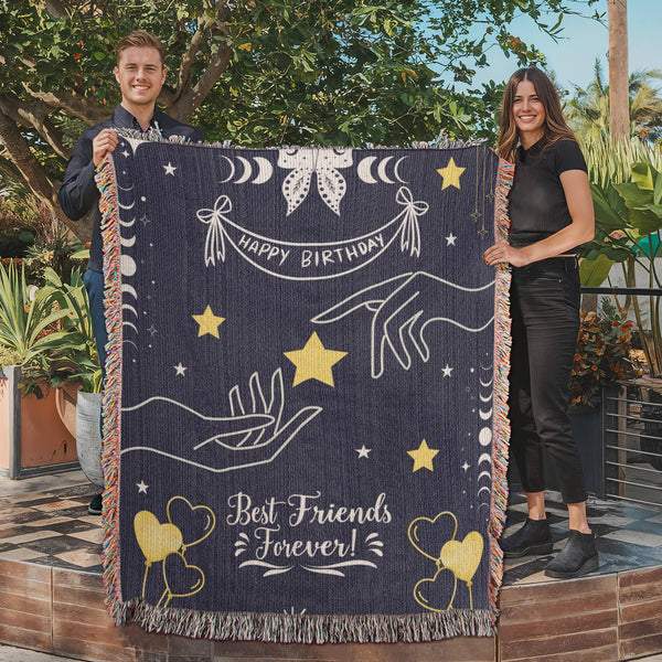 Starlight Woven Blanket – For Your Forever Friend - - Blankets