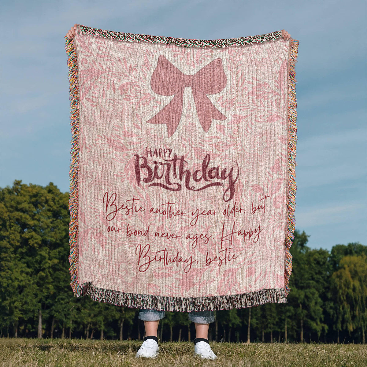 Birthday Keepsake Blanket – Bond That Never Ages - - Blankets