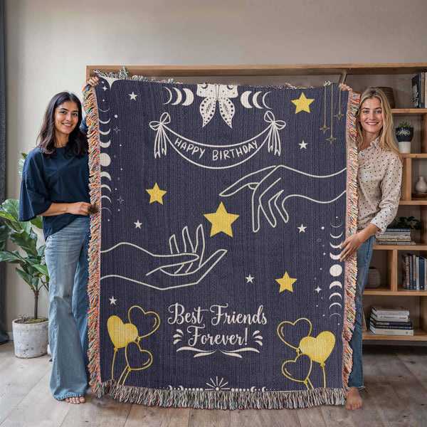 Starlight Woven Blanket – For Your Forever Friend - - Blankets