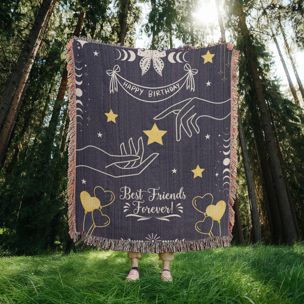 Starlight Woven Blanket – For Your Forever Friend - - Blankets