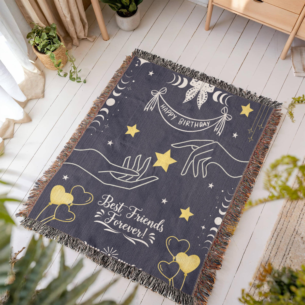 Starlight Woven Blanket – For Your Forever Friend - - Blankets