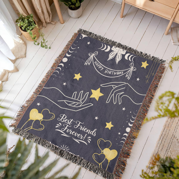 Starlight Woven Blanket – For Your Forever Friend - - Blankets
